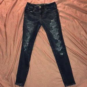 Dark blue American Eagle jeans